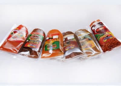 Chilli, curry and meat masala powders by Delmore Spices, photograph 2